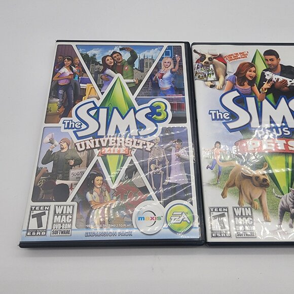 The Sims 3 Bundle Lot For Windows & Mac Pets University Life Dragon Valley - Picture 3 of 7